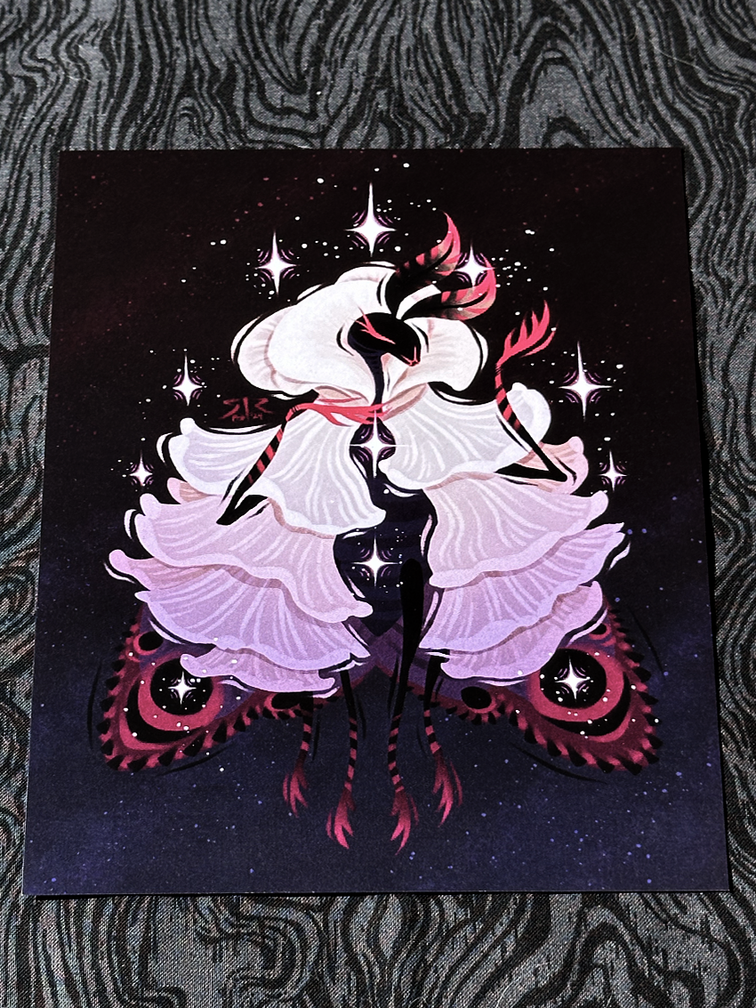 Funguary 2024 - 'Angel Wings' Art Print