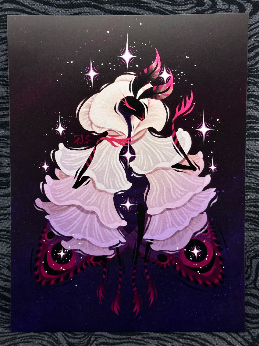 Funguary 2024 - 'Angel Wings' Art Print