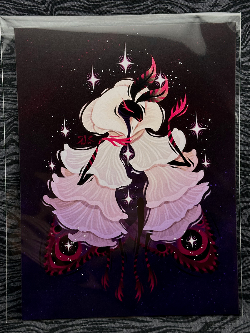 Funguary 2024 - 'Angel Wings' Art Print