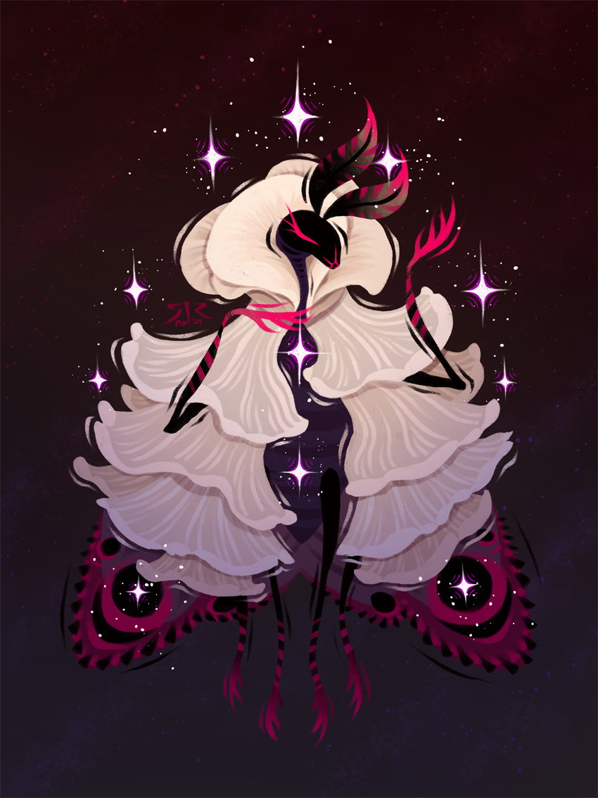 Funguary 2024 - 'Angel Wings' Art Print