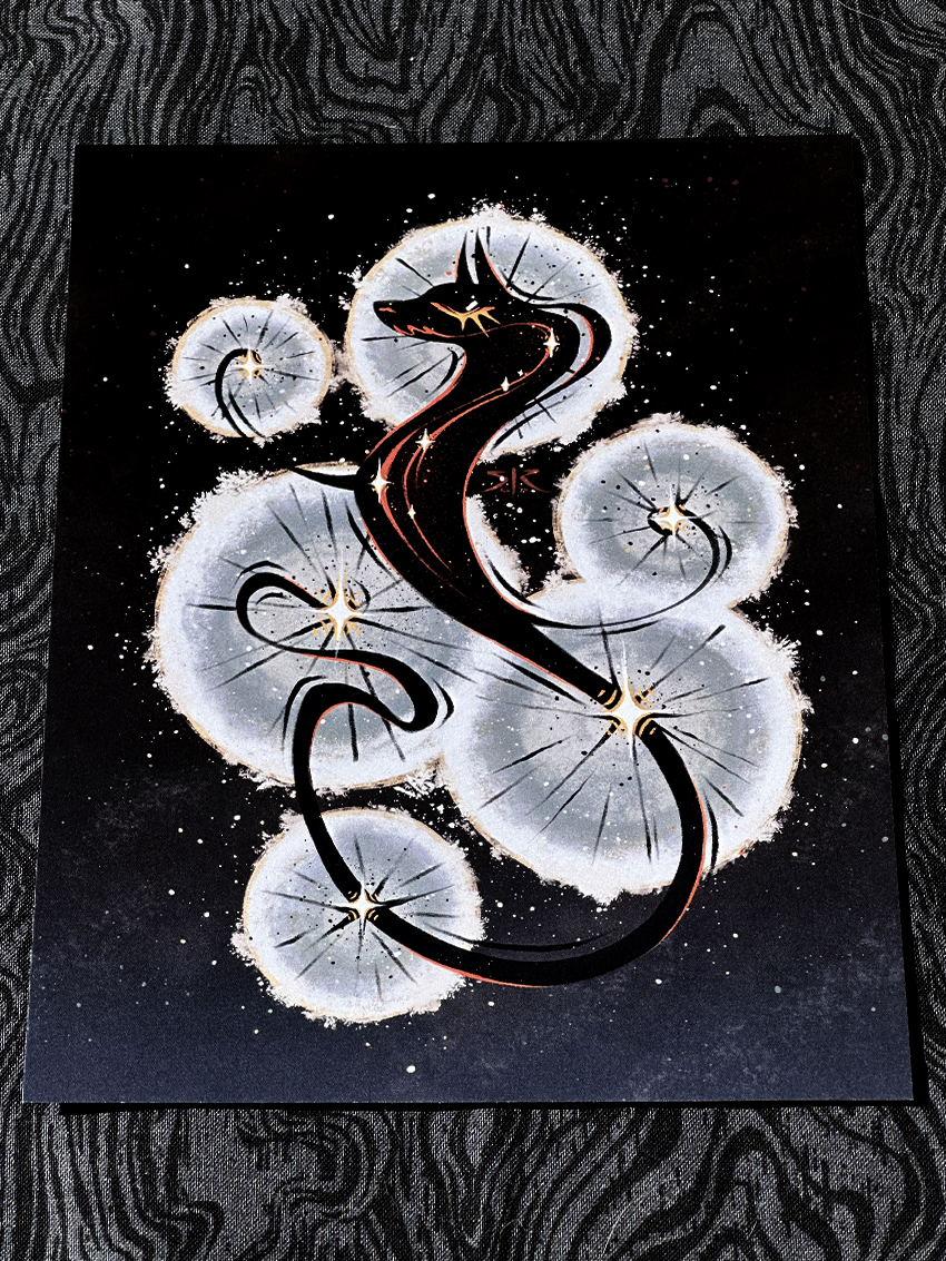 Funguary 2023 - 'Penicillium' Art Print