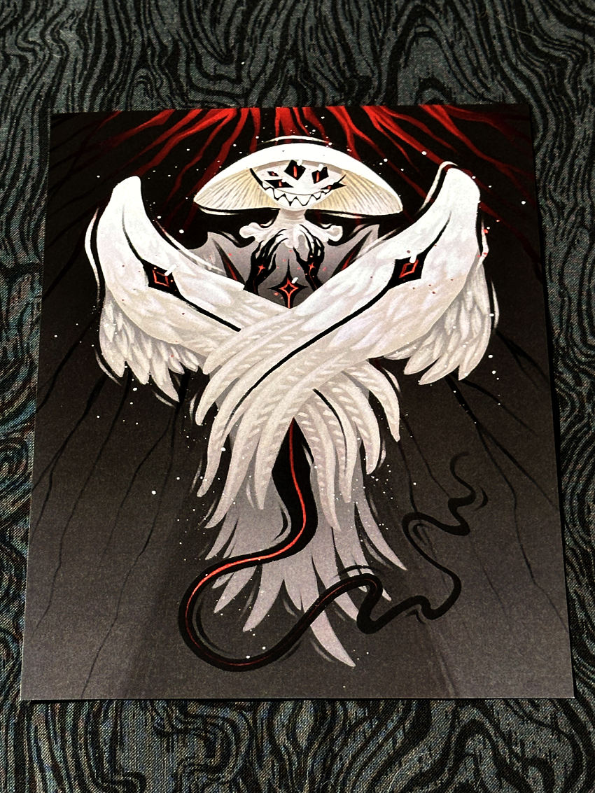 Funguary 2024 - 'Destroying Angel' Art Print