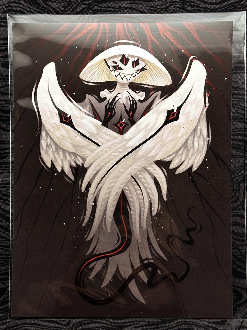 Funguary 2024 - 'Destroying Angel' Art Print