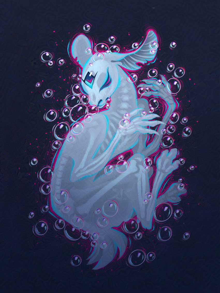Funguary 2024 - 'Dewdrop Bonnet' Art Print