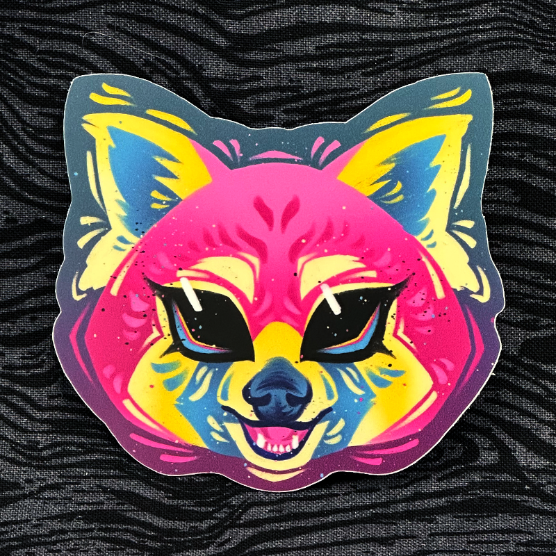 'Pansexual Pride Panda' Sticker 3"