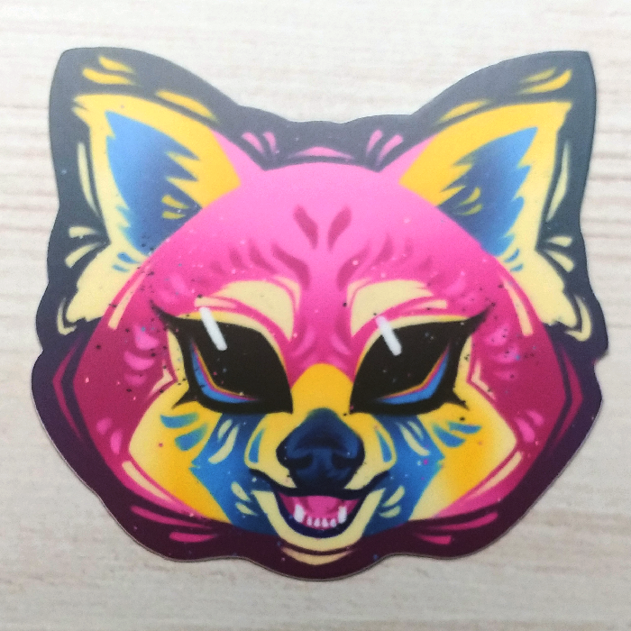'Pansexual Pride Panda' Sticker 3"