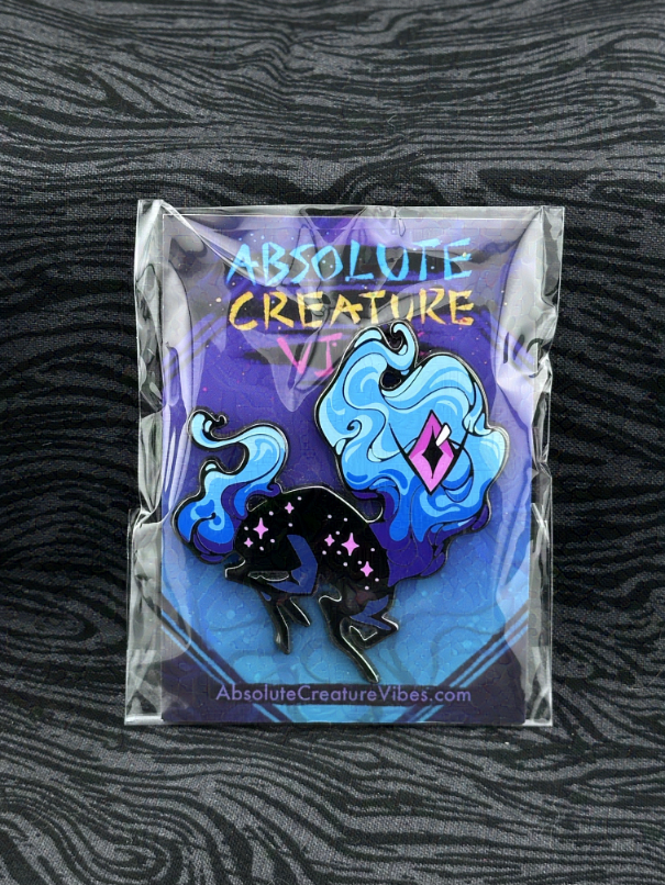 'Absolute Bambi: Blue' Enamel Pin 2.5in