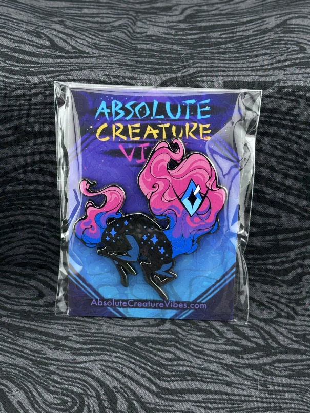 'Absolute Bambi: Pink' Enamel Pin 2.5in