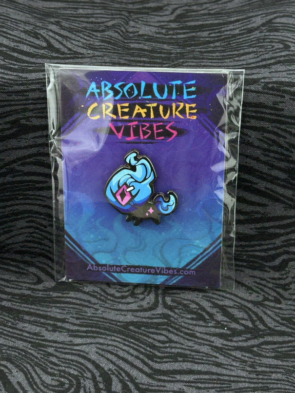 'Baby Bambi: Blue' Enamel Pin 1.25in