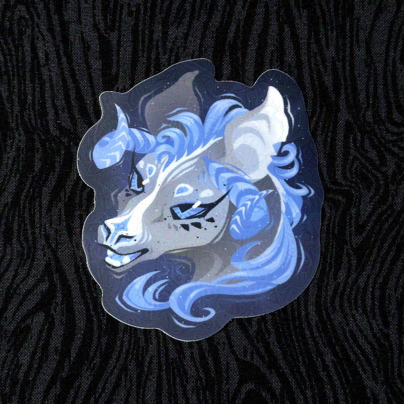 demi monsters Pride Monsters: Demiboy' Sticker 3.5" – Absolute Creature Vibes