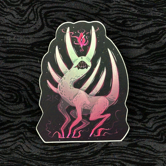 Funguary 2024 - 'Prototaxites' Sticker 3.5"