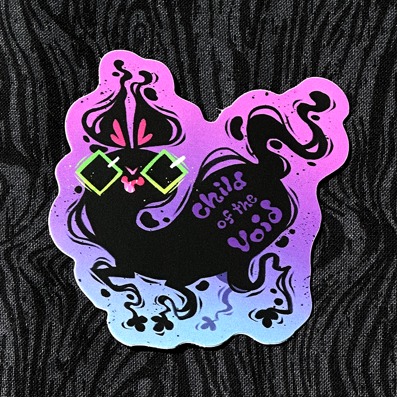 'Child of the Void' Sticker 3.5"
