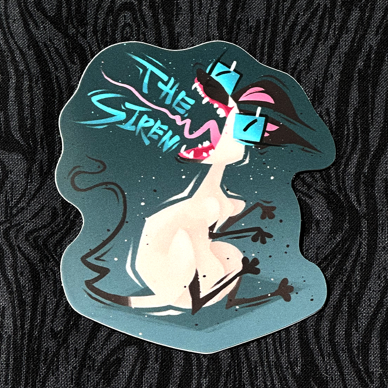 'The Siren' Sticker 3.5"