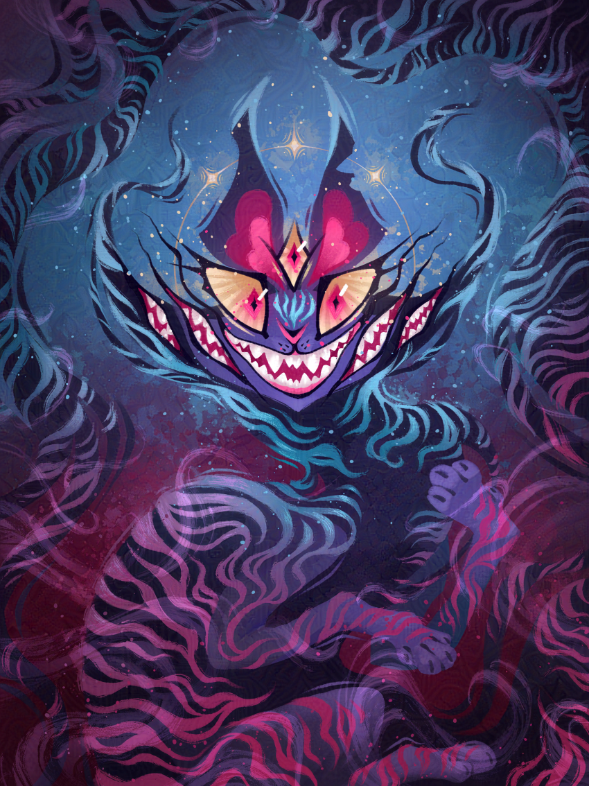 'Cheshire Cat' Art Print