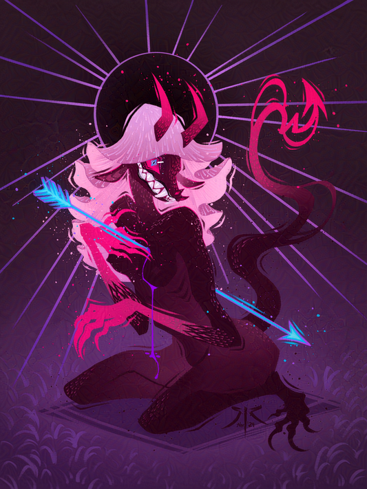 'Bonnie' Art Print