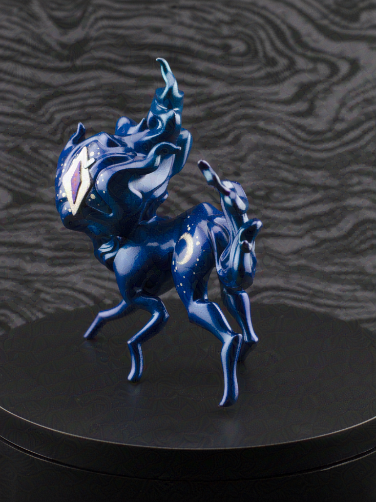 Absolute Bambi Art Toy - "Blue Moon" Variant
