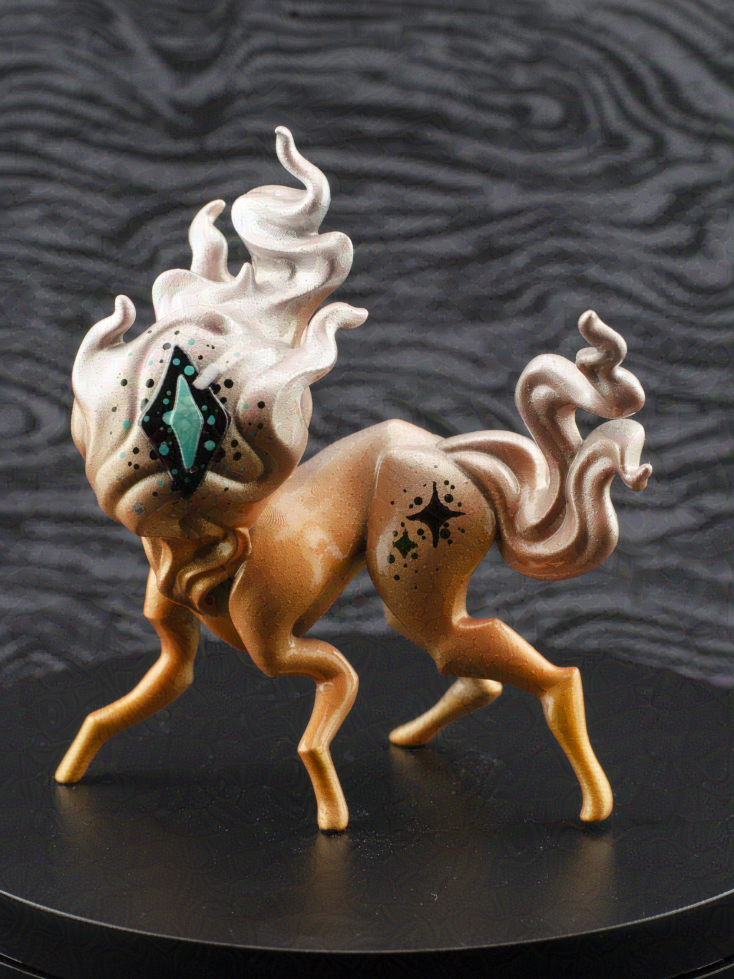 Absolute Bambi Art Toy - "Darkstar Champagne" Variant
