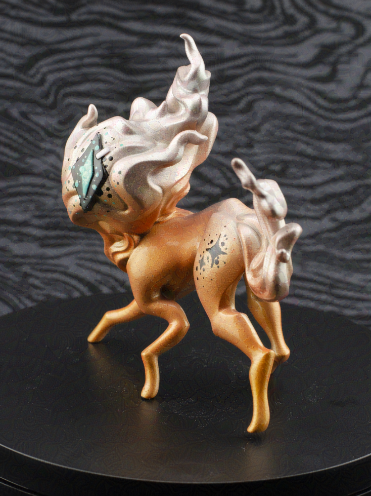 Absolute Bambi Art Toy - "Darkstar Champagne" Variant