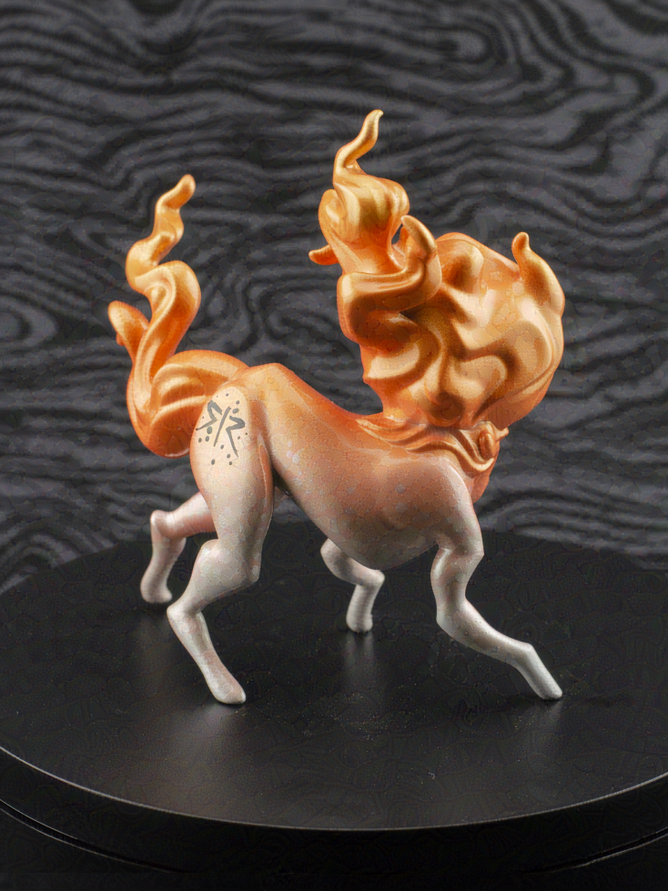Absolute Bambi Art Toy - "Darkstar Creamsicle" Variant