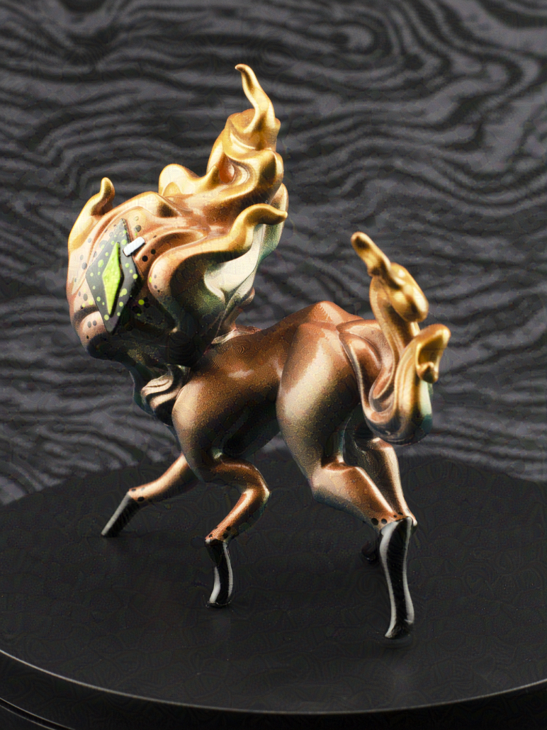 Absolute Bambi Art Toy - "Phaseshift Bronze" Variant