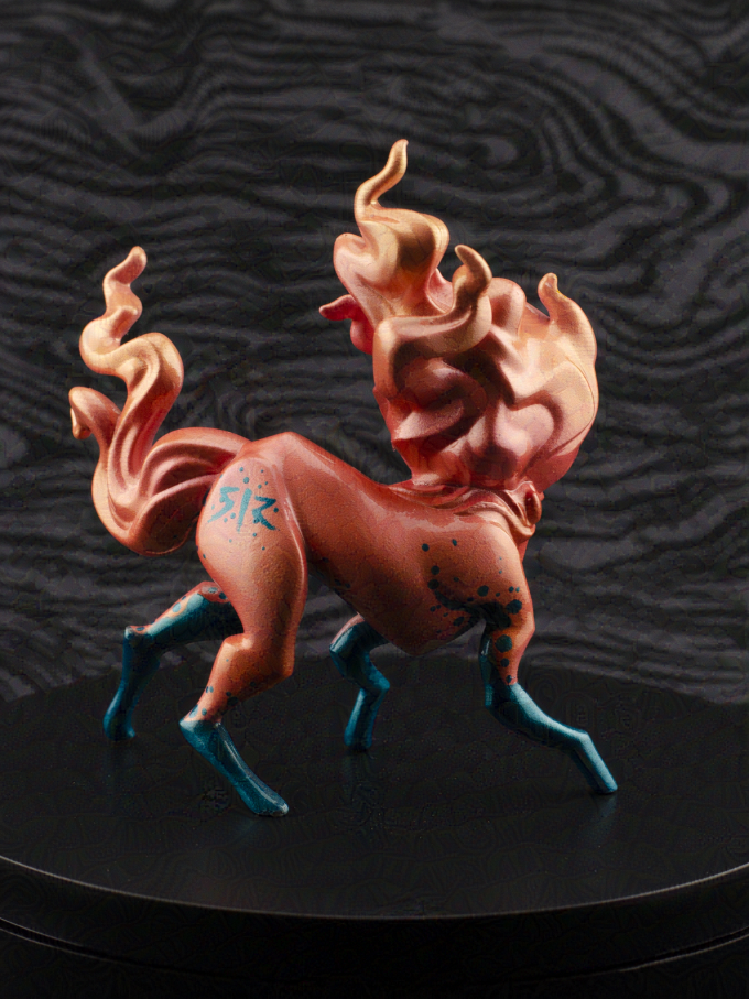 Absolute Bambi Art Toy - "Tropical Figment" Variant