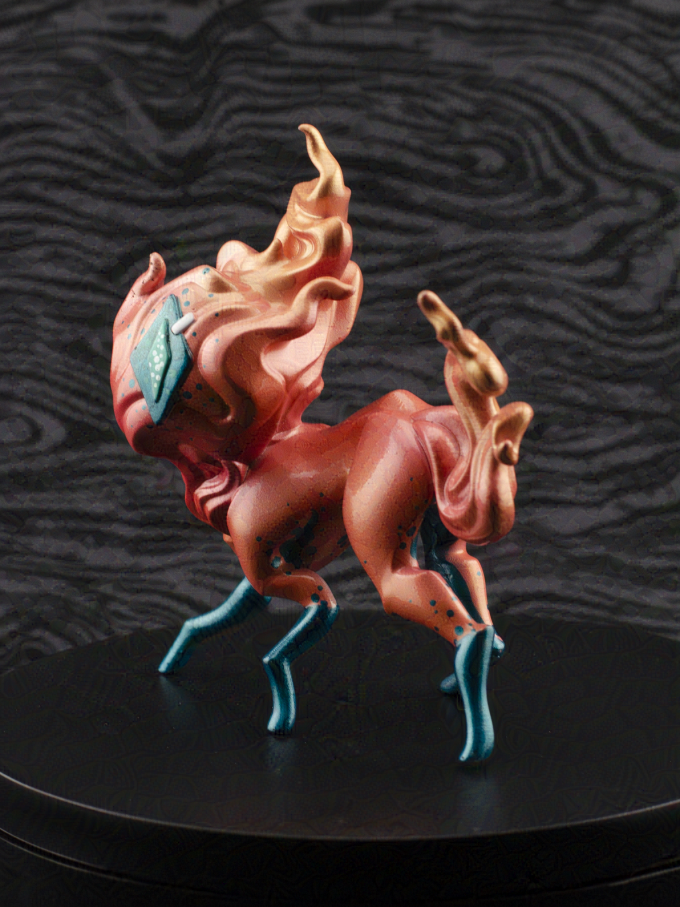 Absolute Bambi Art Toy - "Tropical Figment" Variant