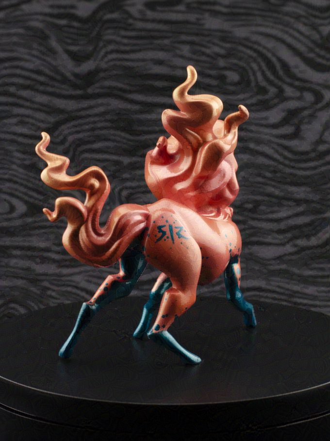 Absolute Bambi Art Toy - "Tropical Figment" Variant