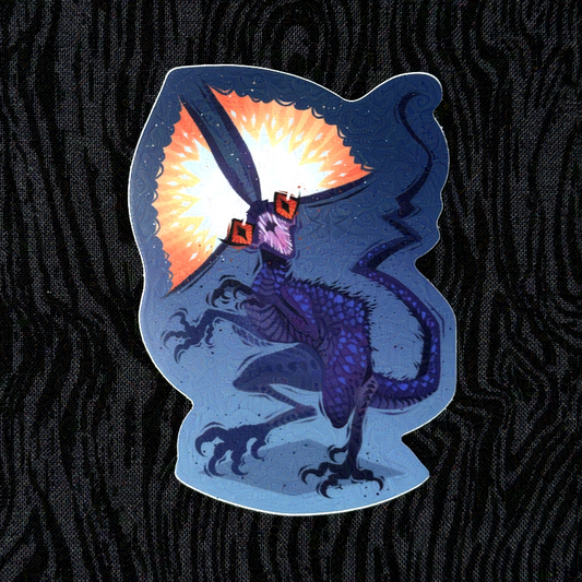 'Flash Boi' Sticker 3.5"