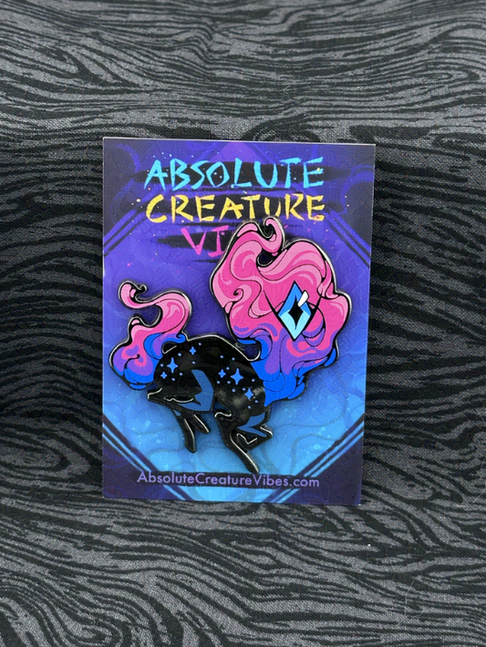 'Absolute Bambi: Pink' Enamel Pin 2.5in