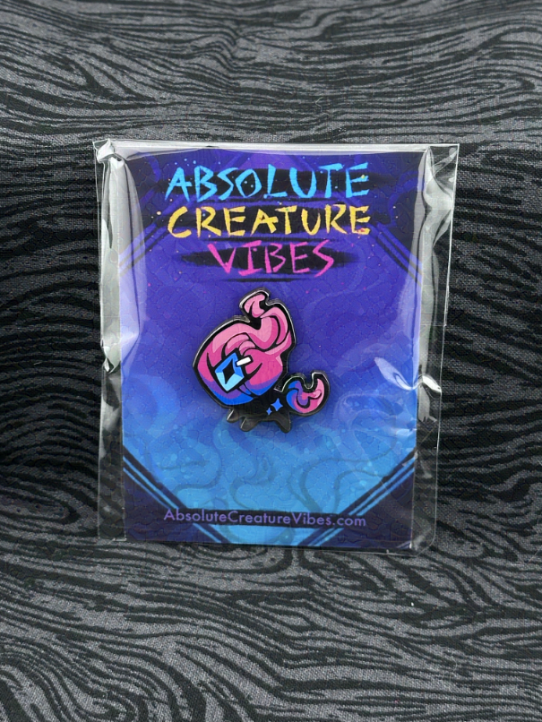 'Baby Bambi: Pink' Enamel Pin 1.25in