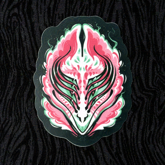 'Pride Monsters: Abrosexual' Sticker 3.5"