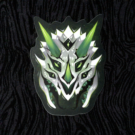 'Pride Monsters: Aromantic' Sticker 3.5"
