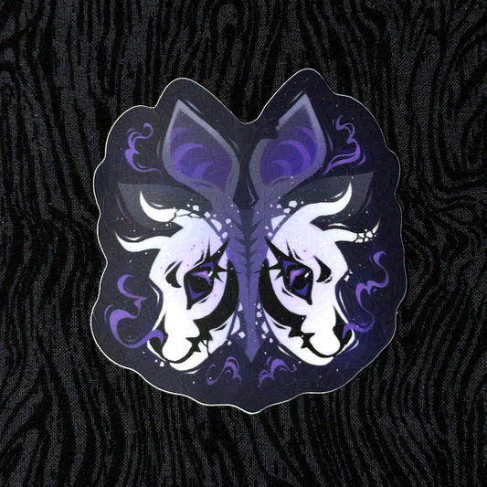 'Pride Monsters: Asexual' Sticker 3.5"