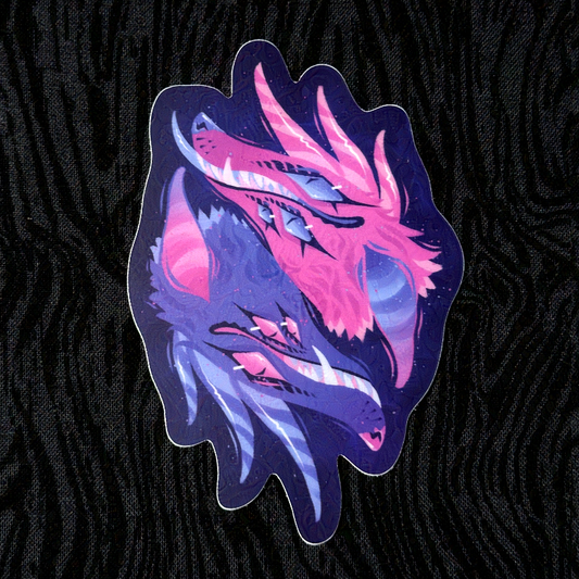 'Pride Monsters: Omnisexual' Sticker 3.5"