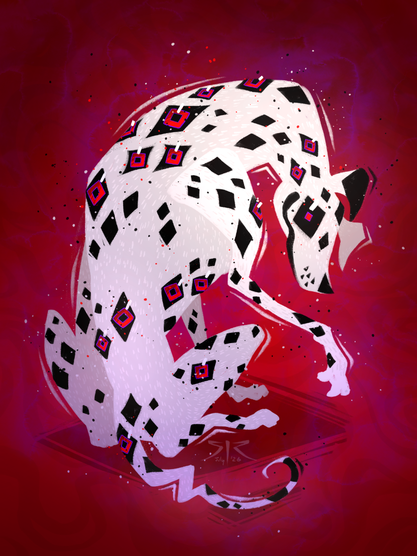 "Spotted Seer" Art Print