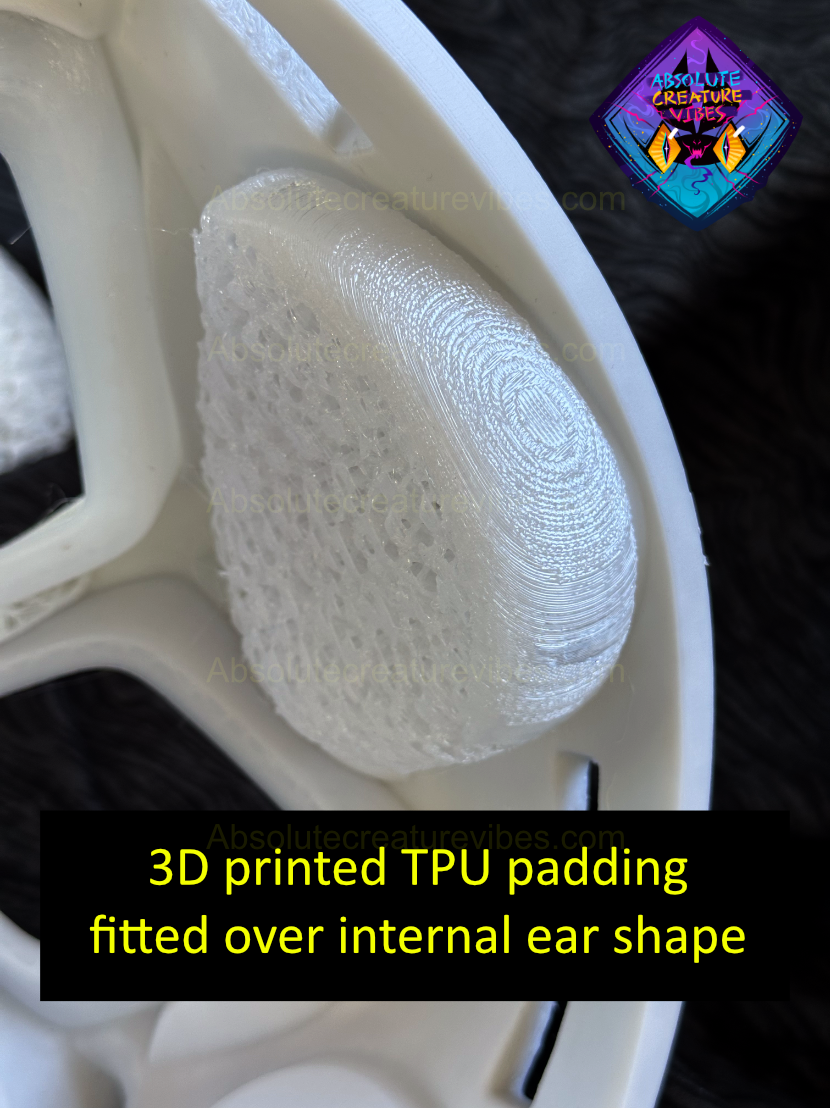 Three Eyed Wolf Headbase