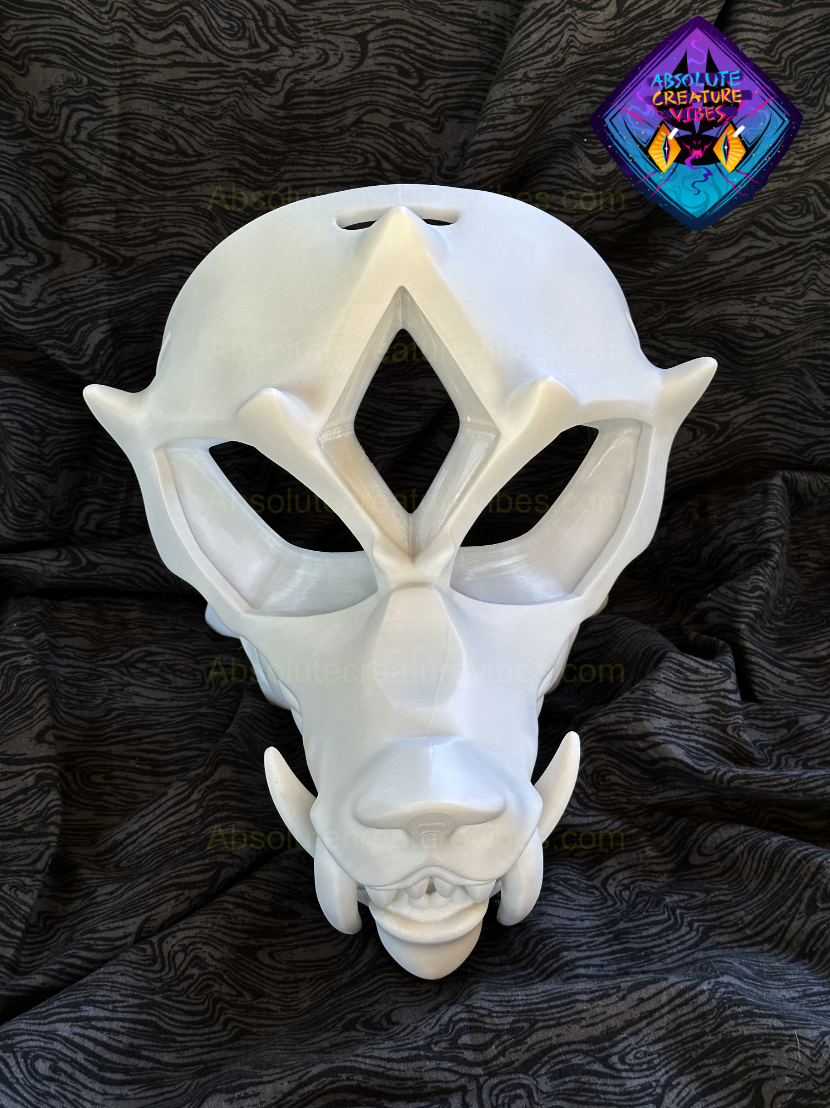 Three Eyed Wolf Headbase