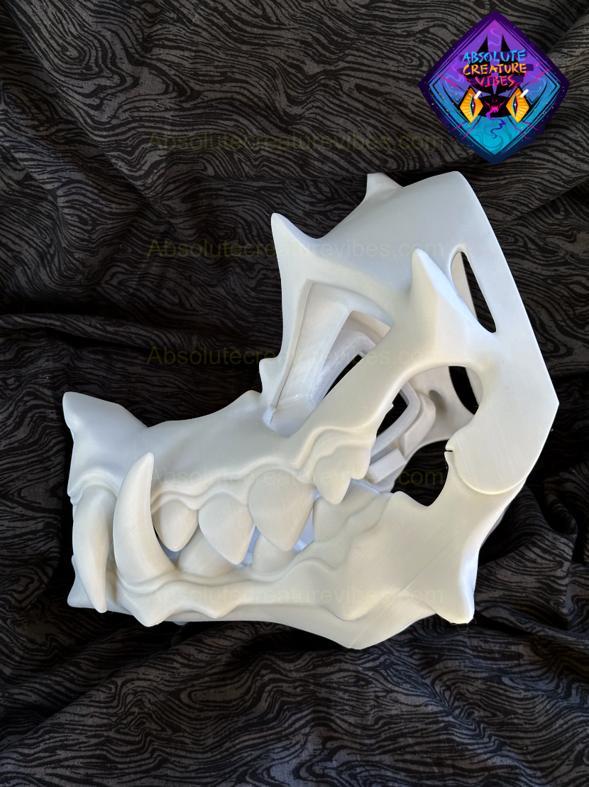 Three Eyed Wolf Headbase